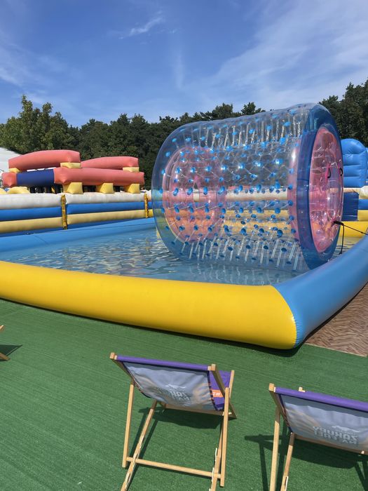 Roller wodny,kula wodna, basen dmuchany