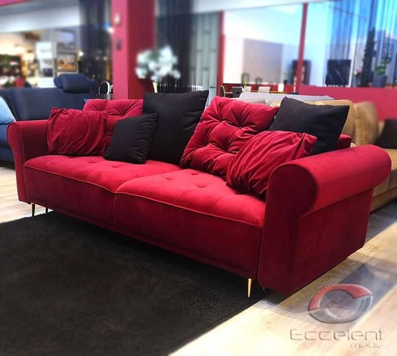 Sofa CLAIR z f. spania i pojemnikiem WYPRZEDAŻ - 30%