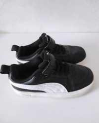Buty sportowe sneakersy adidasy puma czarne białe 26