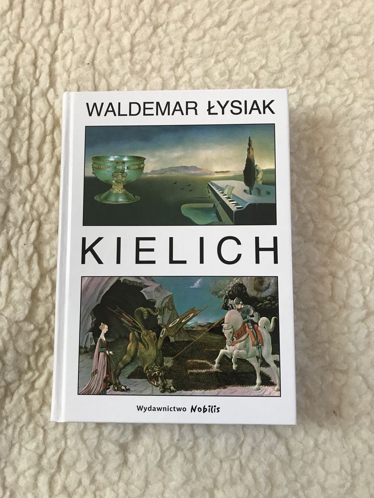 Kielich - Waldemar Łysiak, stara książka vintage