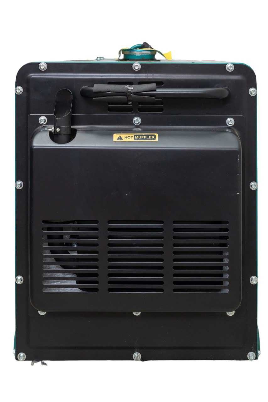Безшумний дизельний генератор KINGMAX KM14500T3 5,4 кВт