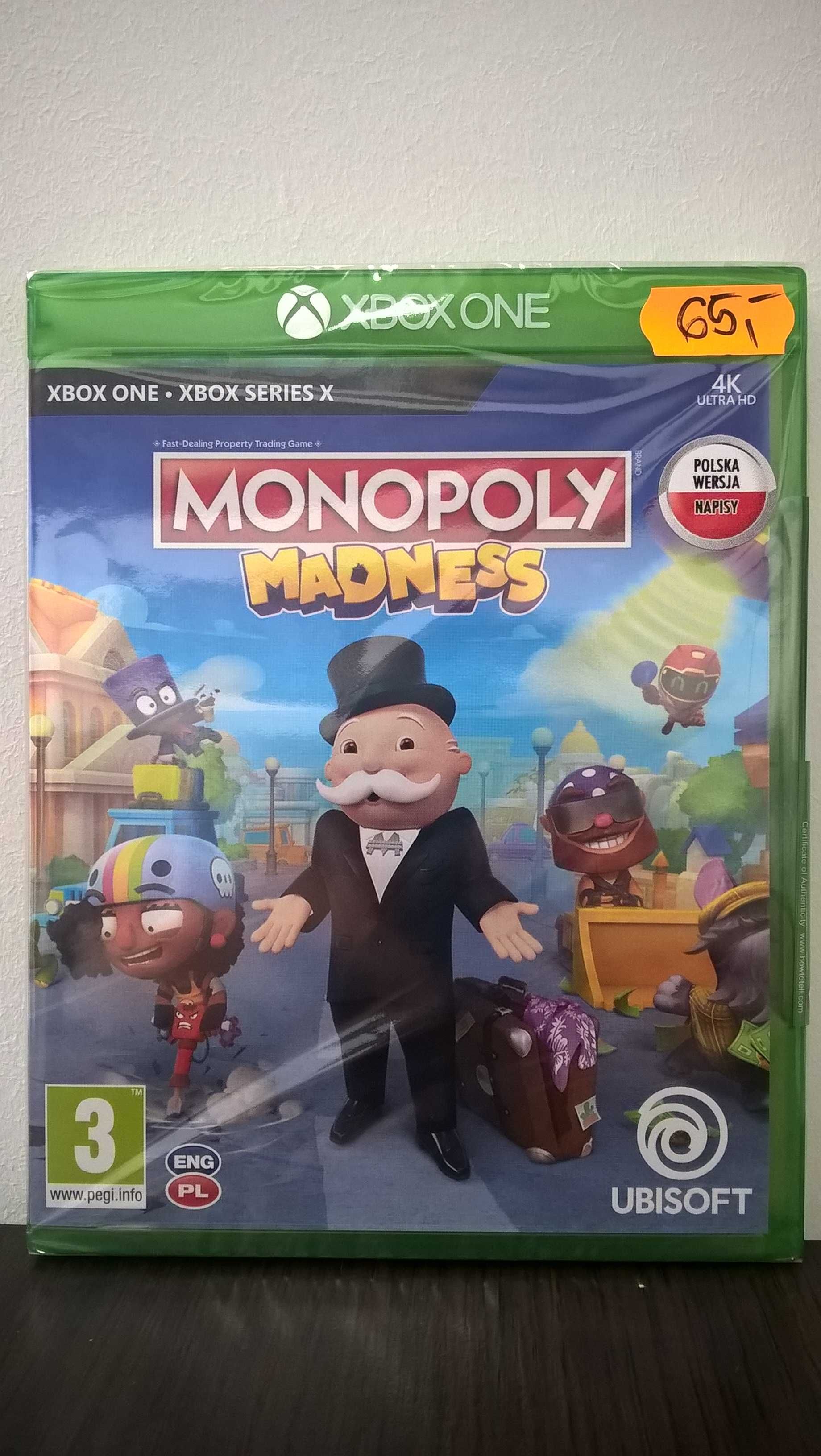 Gra xbox one monopoly madness PL Nowa Września