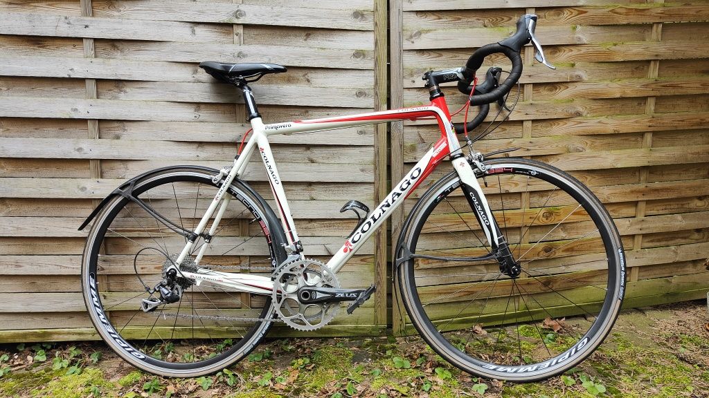 Rower szosowy Colnago Primavera + Błotniki Crud Roadracer mk2