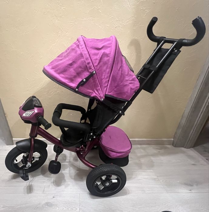 Триколісний дитячий велосипед з ручкою Best Trike