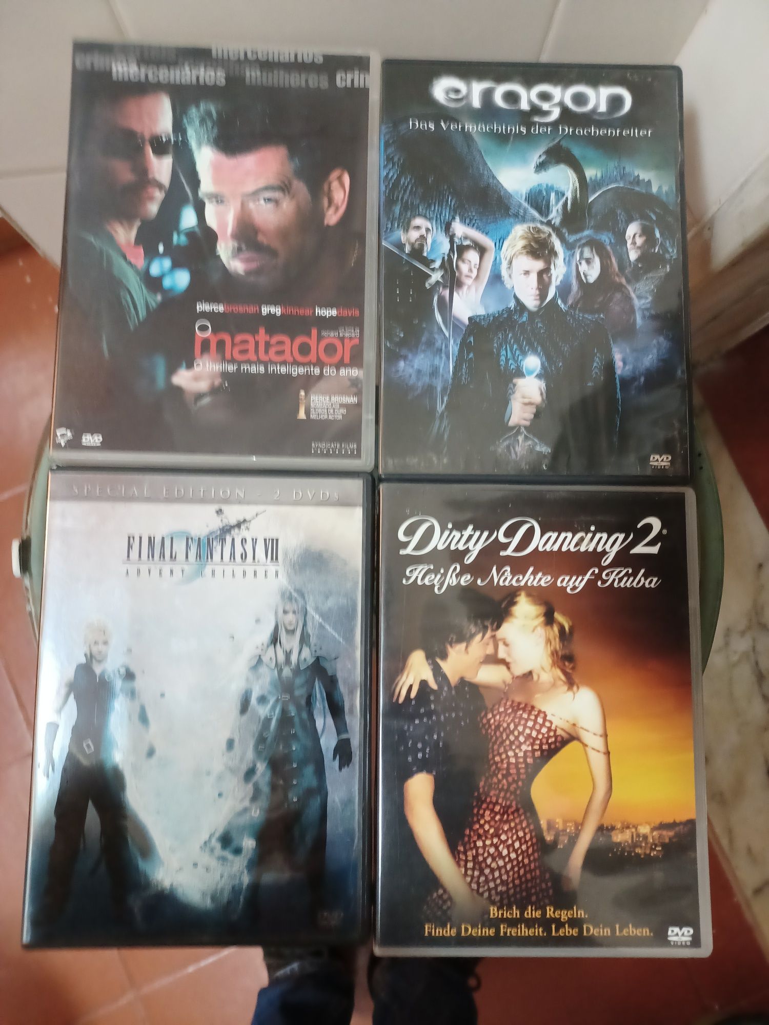 Filmes em DVD variados