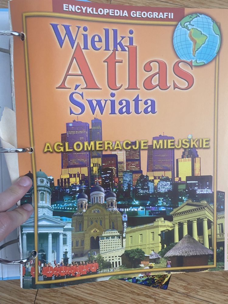 Seria Wielki atlas świata geografii oddam