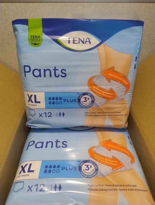 Pieluchomajtki dla dorosłych (48 sztuk) TENA Pants PLUS rozmiar XL