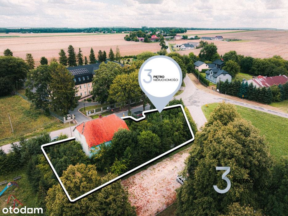 Możliwość adaptacji poddasza, duża działka!