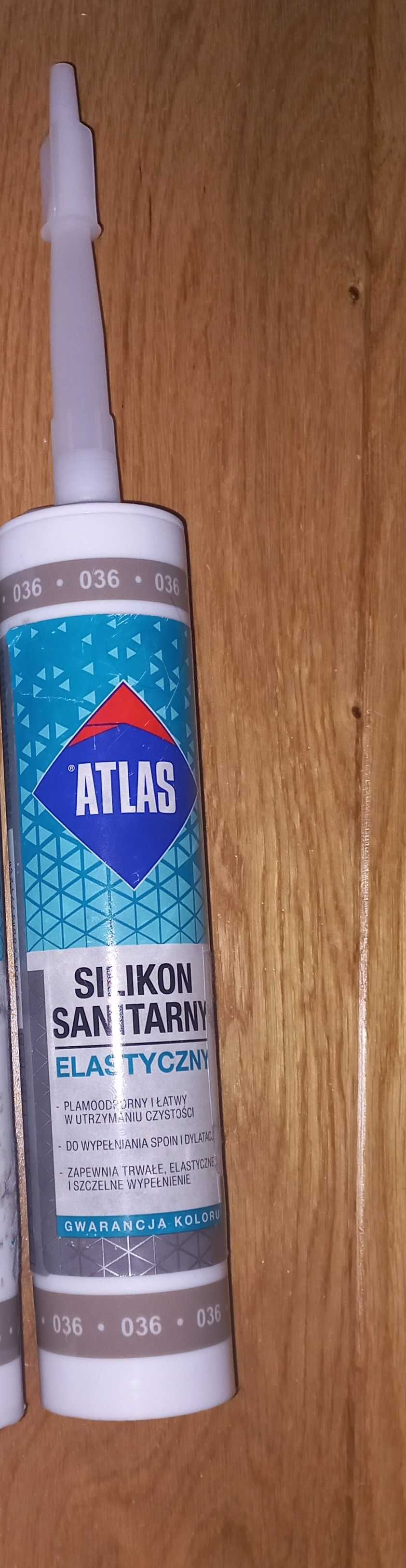 Klej silikon Atlas ciemny szary kolor 036 1 szt Toruń Ciechocinek