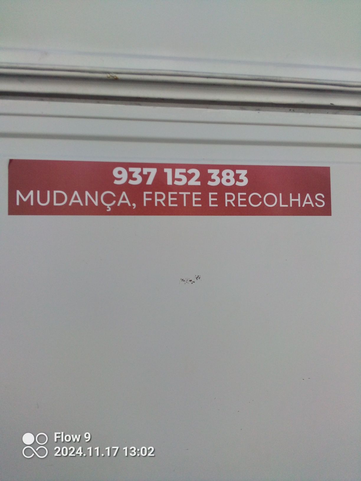 Mudanças transporte e recolhas