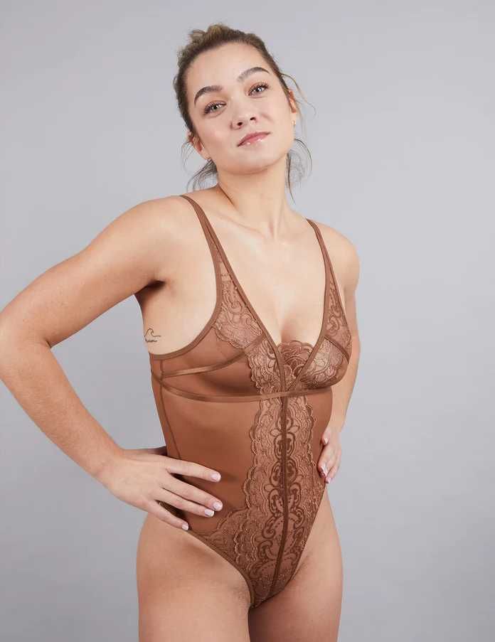 Scandale Eco-Lingerie body nude koronka l 40