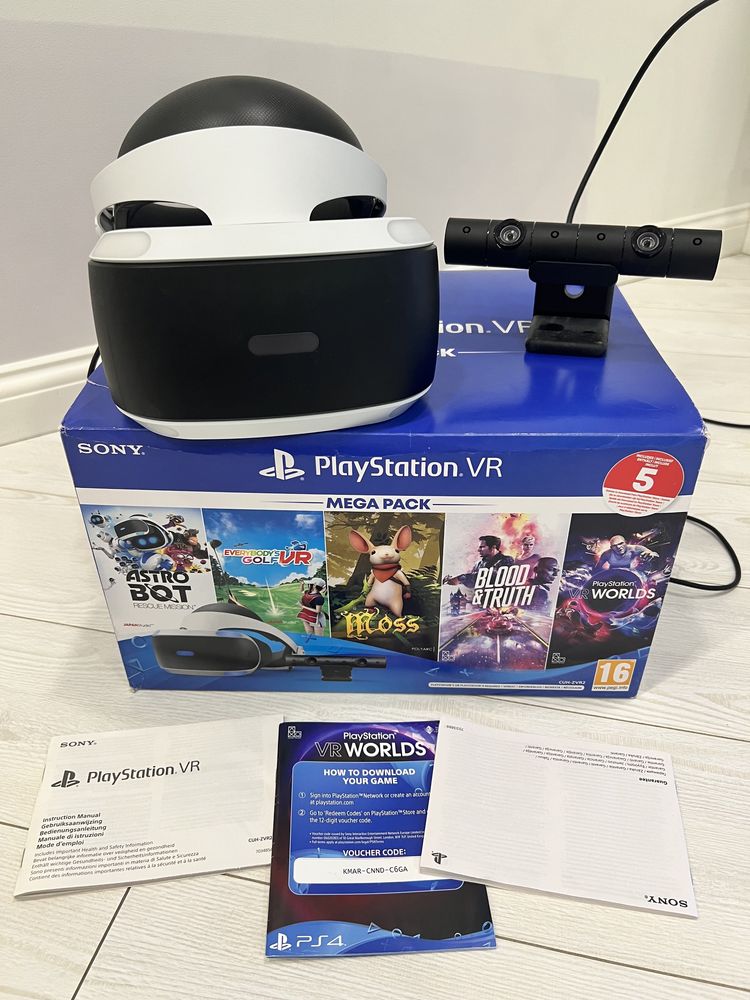 Продам віртуальні  окуляри  Sony PlayStation VR (CUH-ZVR2)