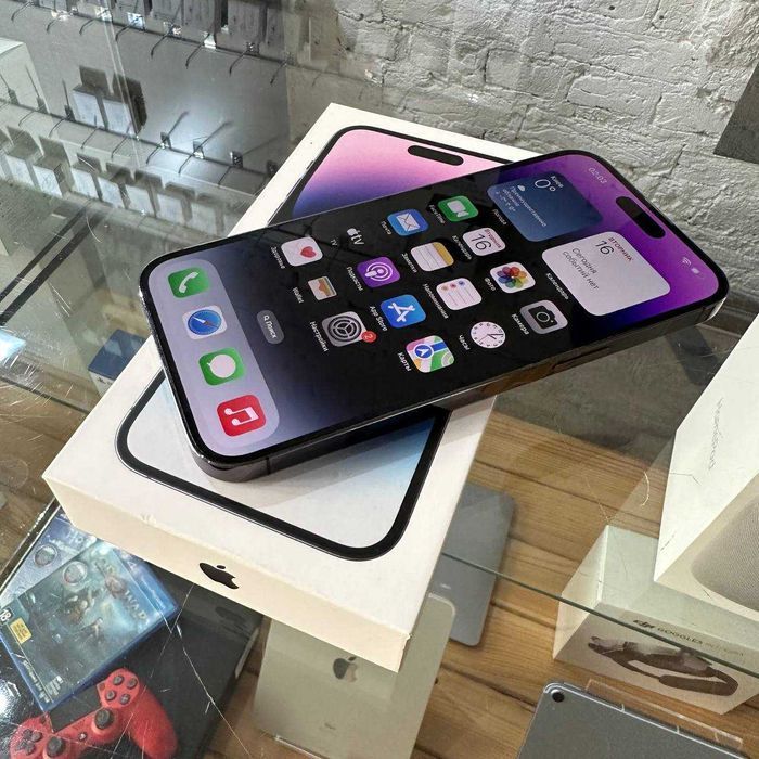 iPhone 14 Pro Max 128Gb Deep Purple SIM/ Магазин/ Гарантия