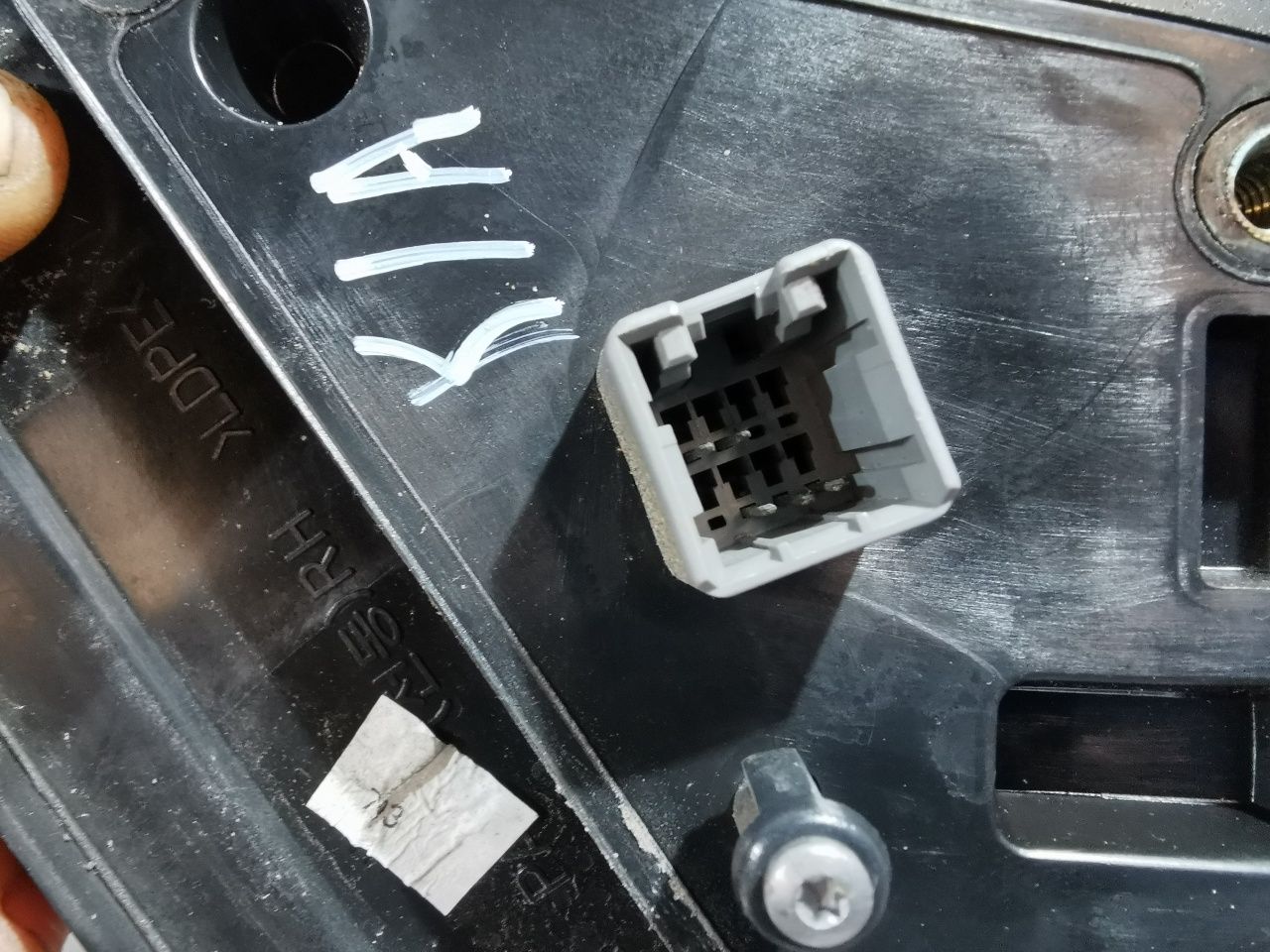 Lustro prawe Kia ceed cee'd I kod lakieru 8Q 5 Pinów