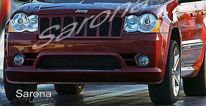 Бампер передний и задний (SARONA) JEEP Grand cherokee SRT8 2008-2010