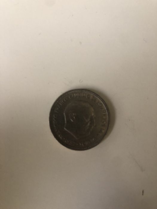 5 pesetas de franco caudillo muito raro