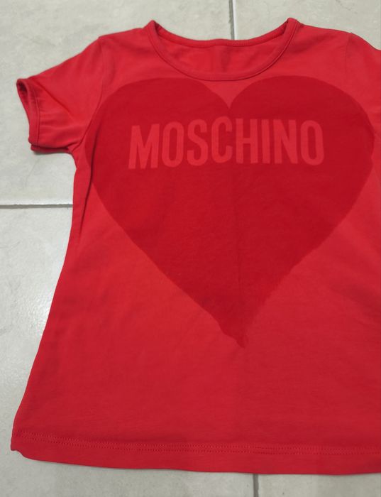 T-shirt Vermelha da Moschino