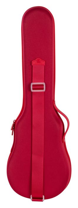 Cascha Ukulele Carbon Fibre Red Set – ukulele z włókna węglowego