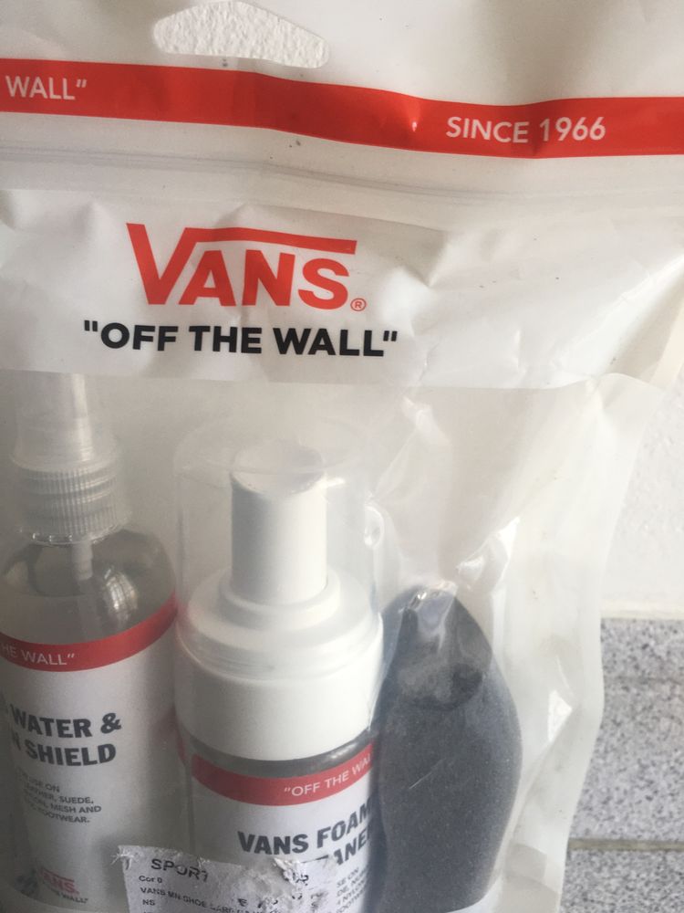 kit Limpeza Vans SHOE CARE CANVAS