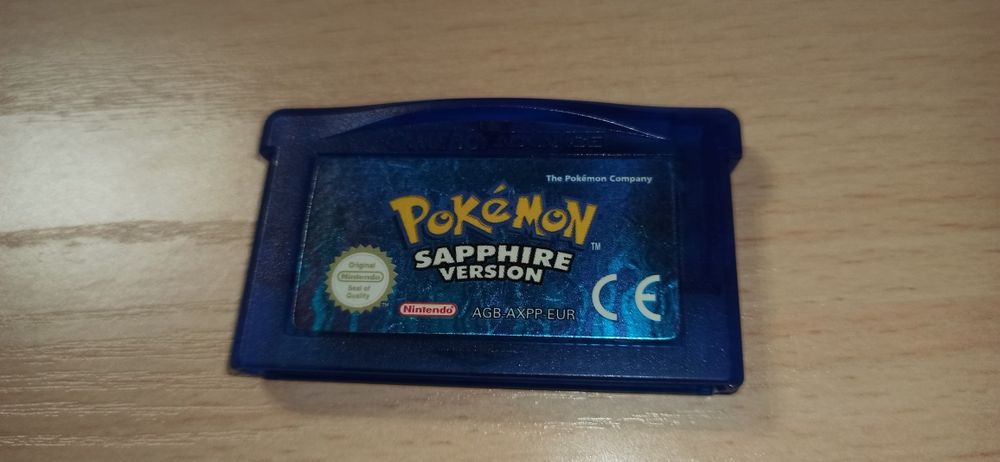 Gra Nintendo Game Boy Advance GBA PAL Pokemon Sapphire Angielska