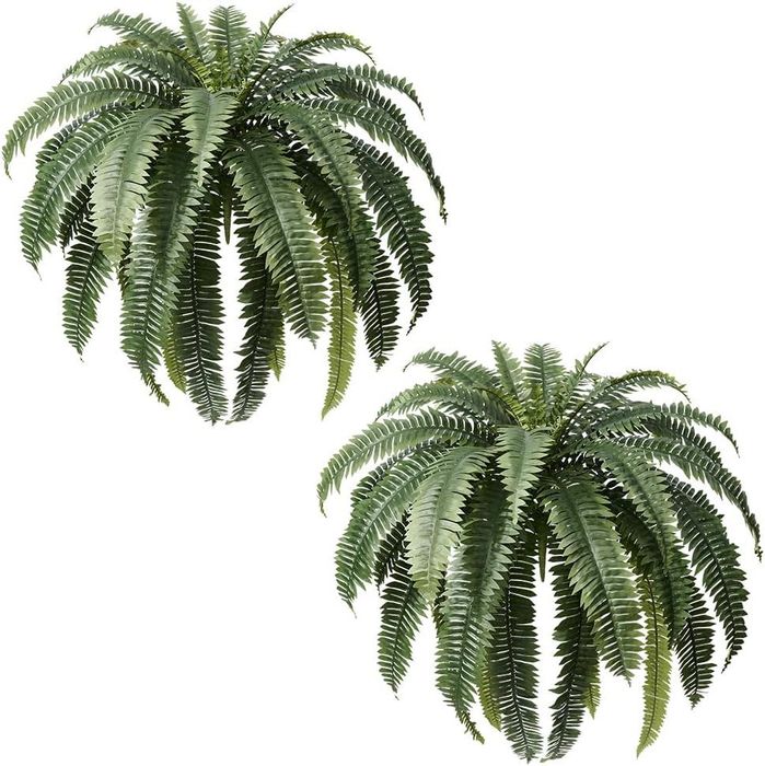 Sztuczna paproć bostońska duża, 2 szt