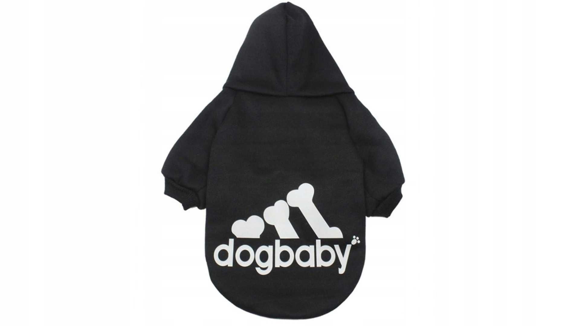 Bluza dla psa kota ubranko zimowe LOGO ciepłe ubranie ROZMIAR DŁ. 35CM
