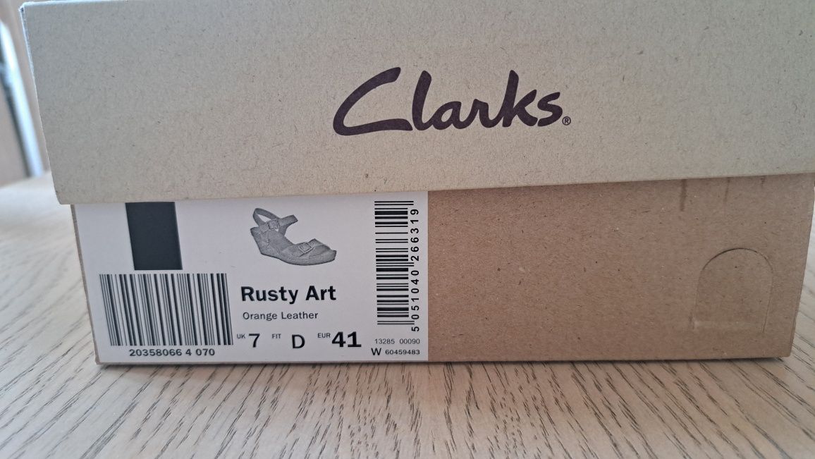 Sandały Clarks roz 41