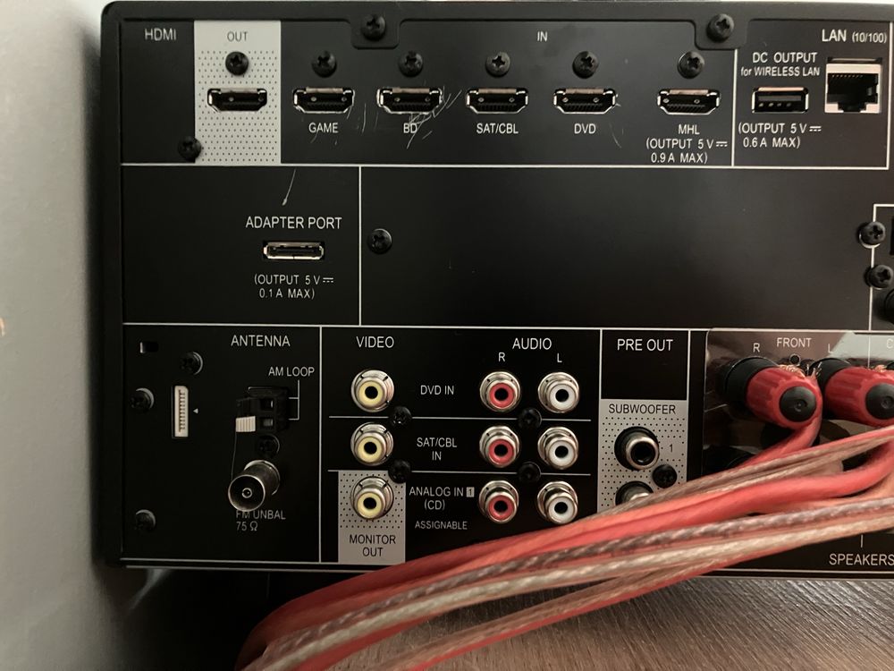 Pioneer VSX 529 Amplituner amp iOS Android FM CD BD DVD HDMI 4K 60p