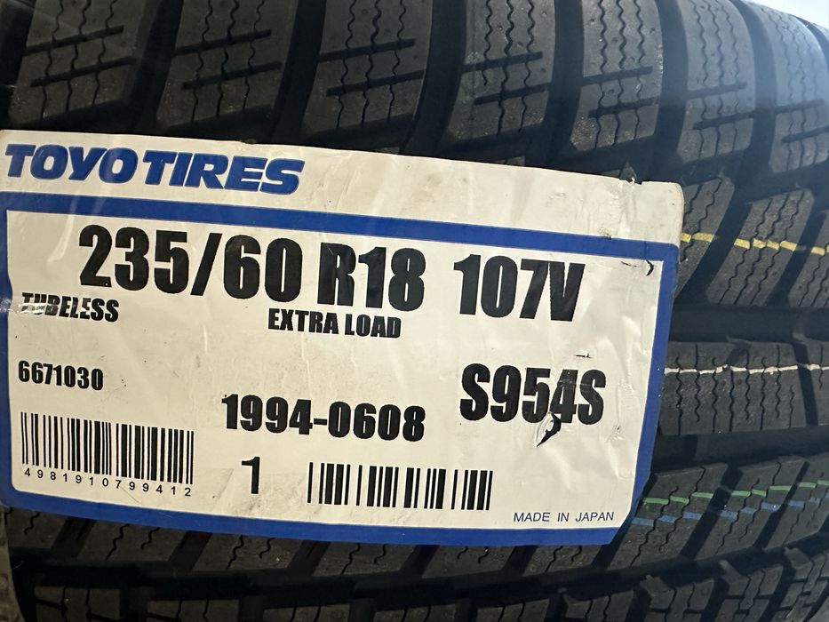 Шини Toyo протектор 235/60 r18
