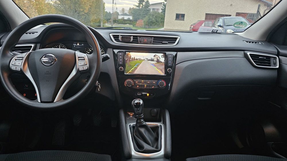 Nissan Qashqai 1.5 dCi 2016r, biały, Android, radar, czujniki, zadbany