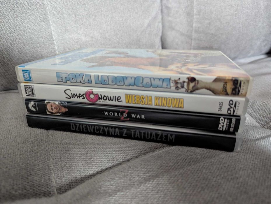 Zestaw filmów na DVD