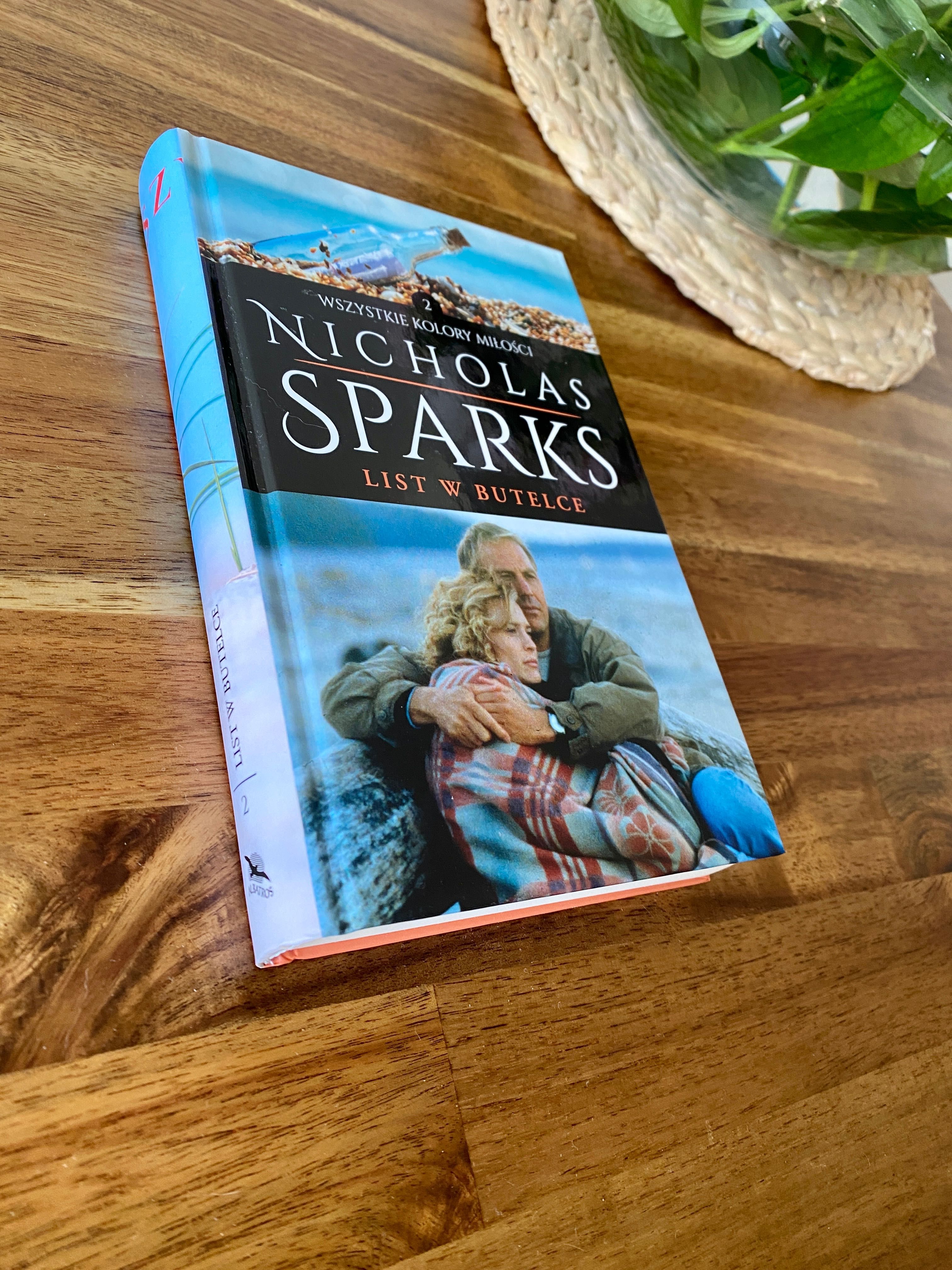 książka Nicholas Sparks List W Butelce/wszystkie kolory miłości 2