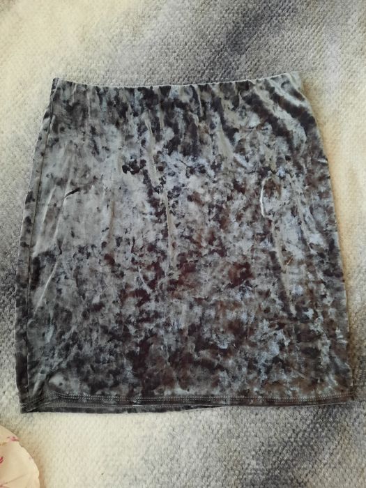 Міні-спідниця, юбка велюрова f&f, розмір S
