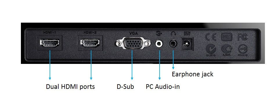 Asus Designo MX239H 23" IPS - Audio Bang & Olufsen 6W - 2x HDMI