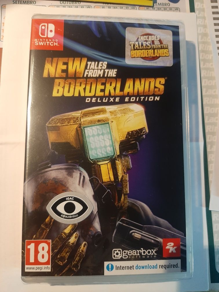 New Borderlands Deluxe edition nintendo switch