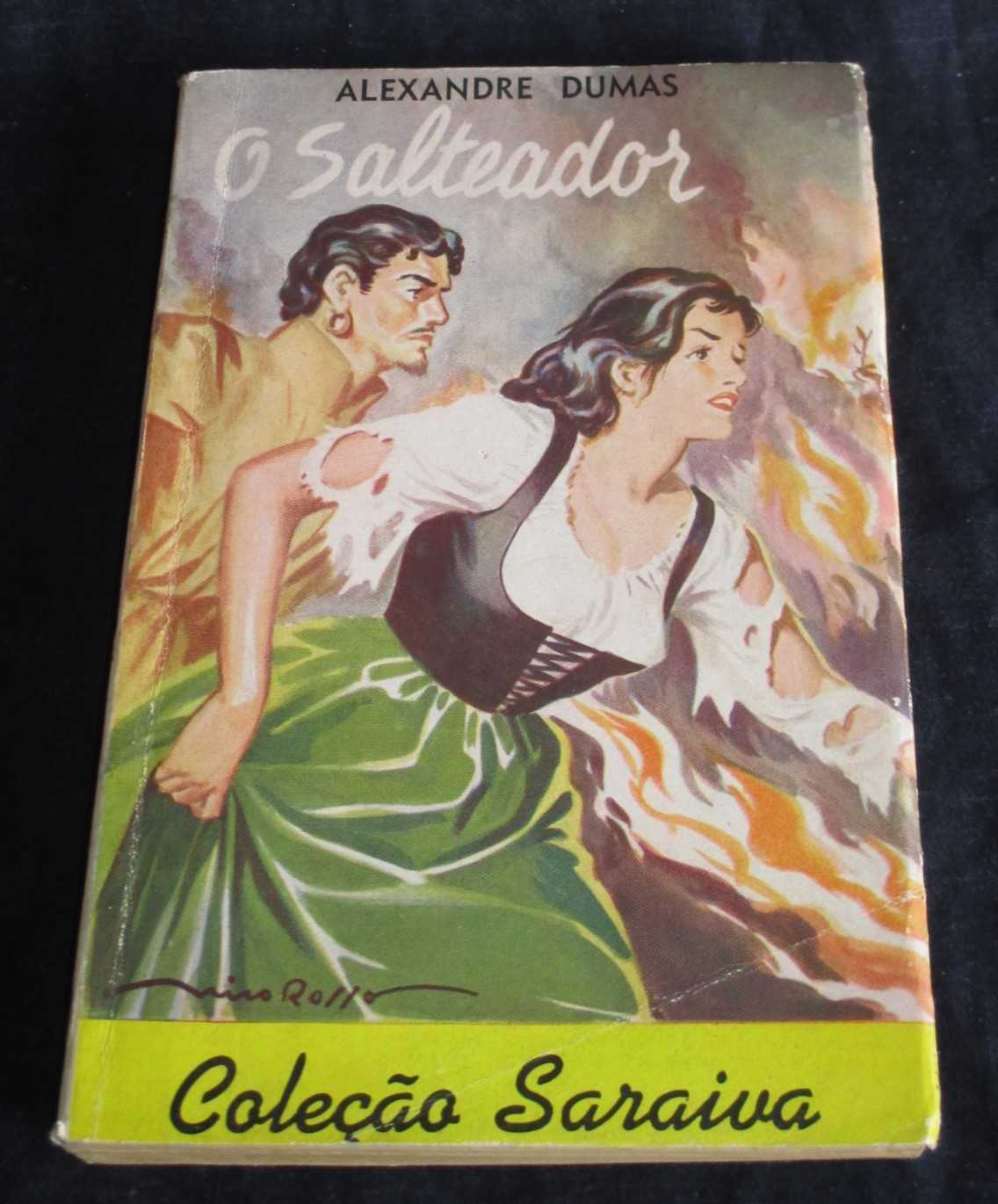 Livro O Salteador Alexandre Dumas Colecção Saraiva 85
