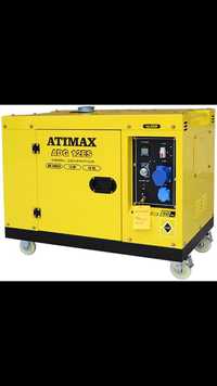Дизельний генератор ATIMAX ADG12000E (220В, макс. 10 кВт, Турція)