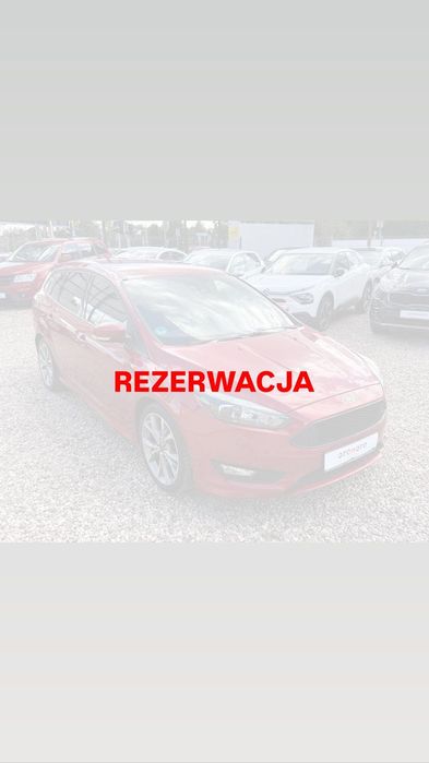 Ford Focus 1.5 benzyna*kombi*ST-LINE*hak*138 tys.km*OKAZJA*manual*serwisowany
