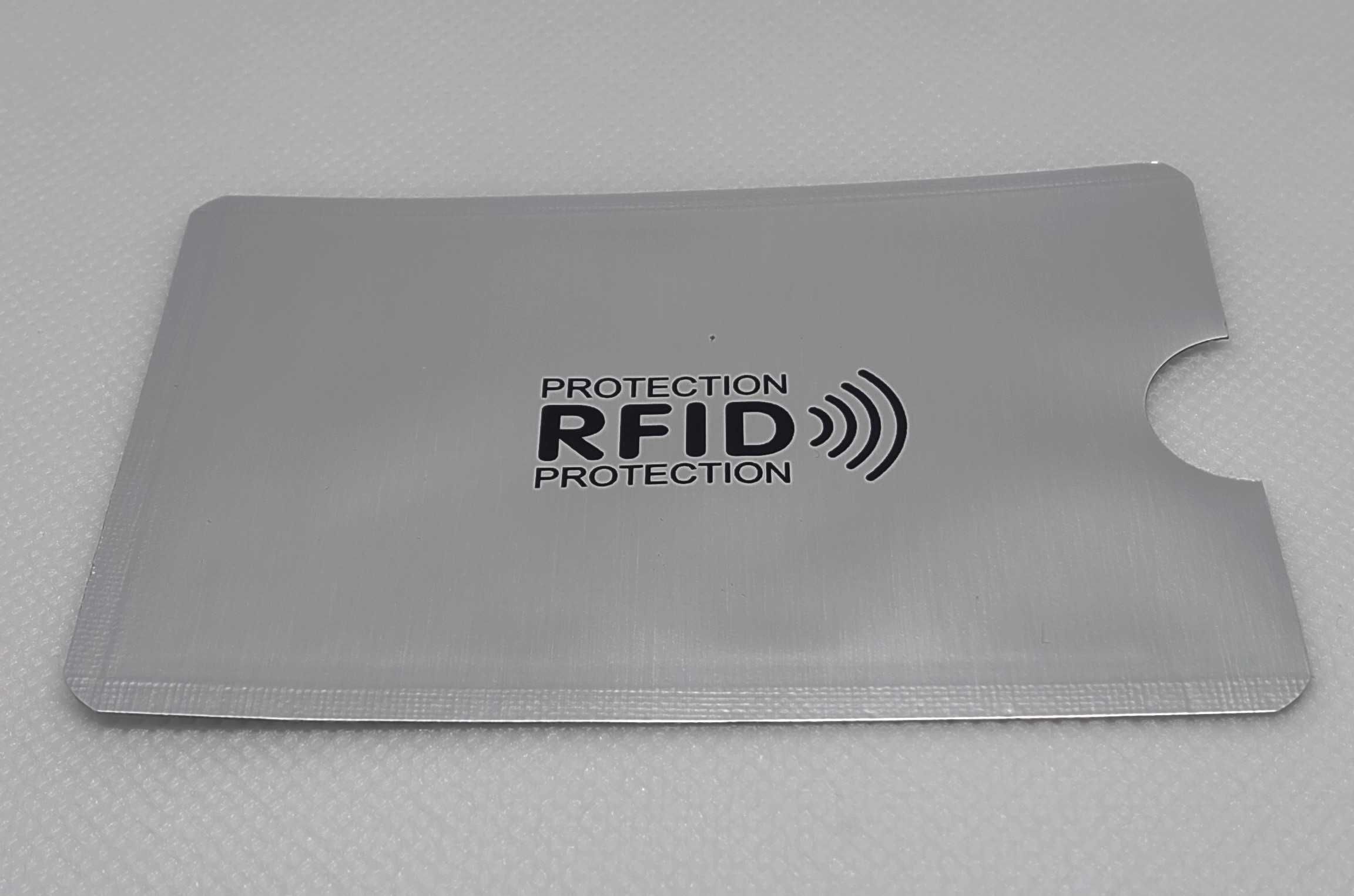 Чехол защитный RFID банковской карты, от считывания и кражи средств