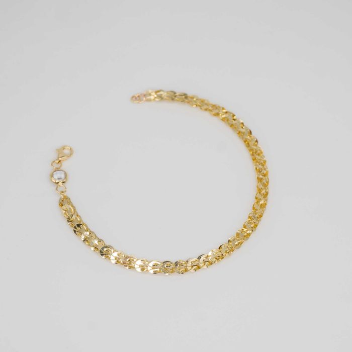 Złota bransoletka damska 585 3,91gram 19,5cm Nowa WYSYŁKA GRATIS