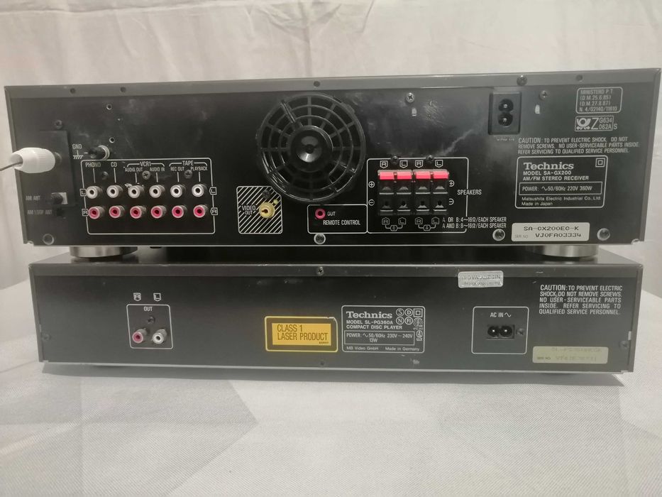 Sprzedam zestaw technicsa  amplituner, CD + pilot