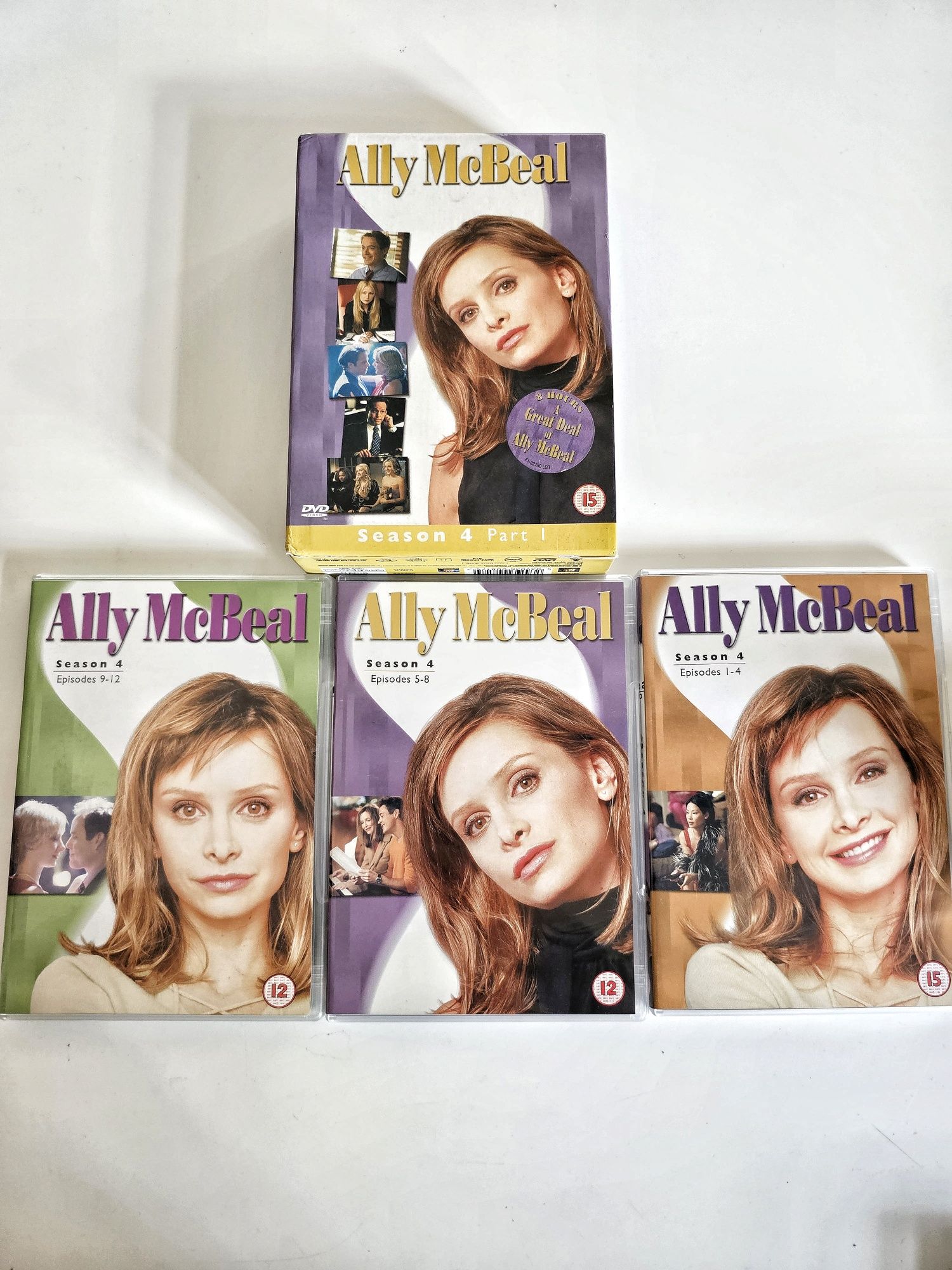 Ally Mcbeal sezon 4 part 1 - 3 dvd 12 odcinków