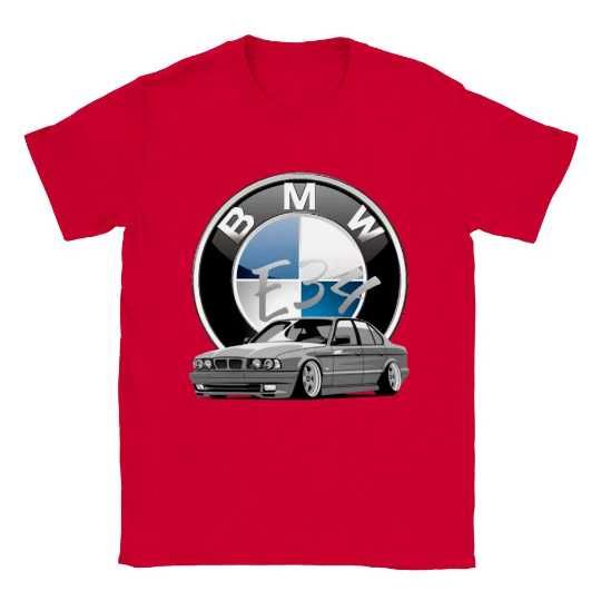T-shirt 100% Algodão BMW E34