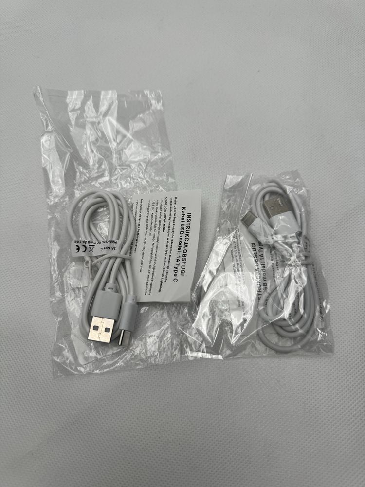 Zestaw 2 szt kabel USB Typ C 1A
