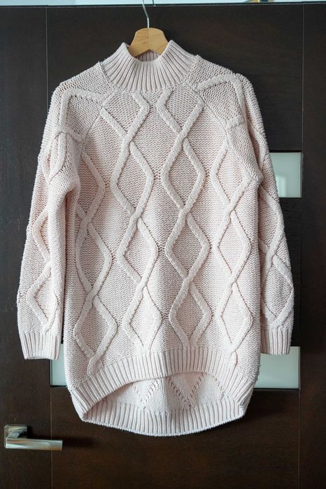 Sweter pudrowy Reserved roz. 152