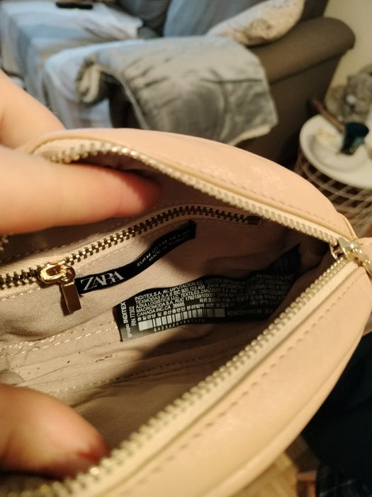 Carteira tiracolo Zara rosa