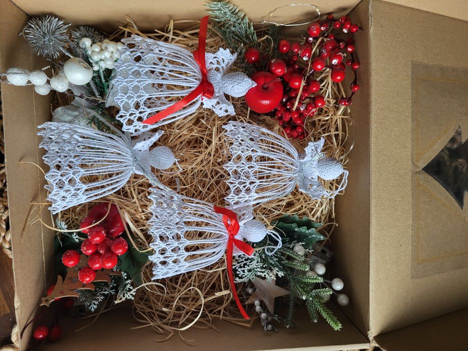 Aniołki szydełkowe handmade,  oryginalny prezent