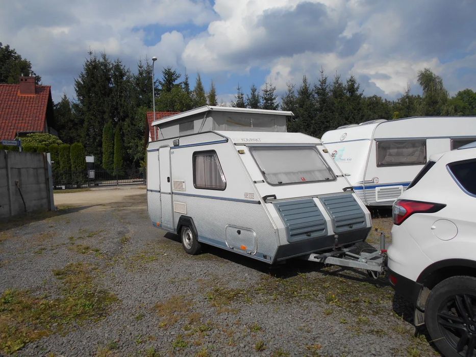 Kip KOMPAKT 37 EK  Zadbany Kip Kompakt 37 EK z Holandii+Podnoszony Dach !!!