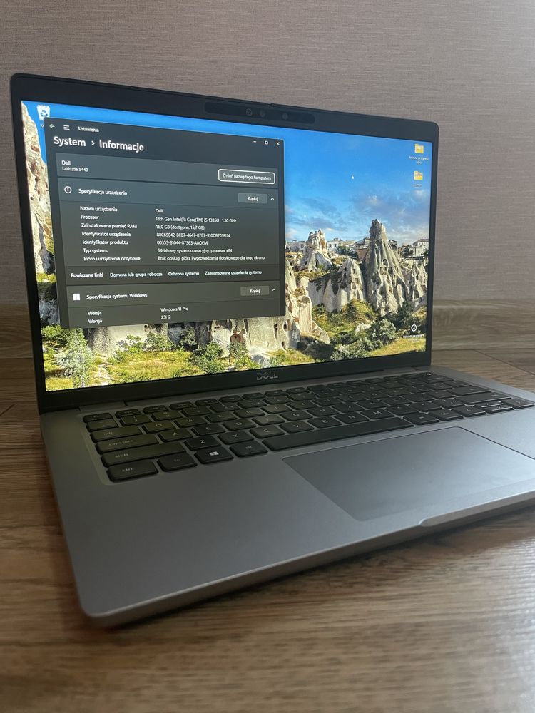 Dell Latitude 5440, 2023r, i5 1335u, 16GB RAM, 256GB, gwar. do 2027