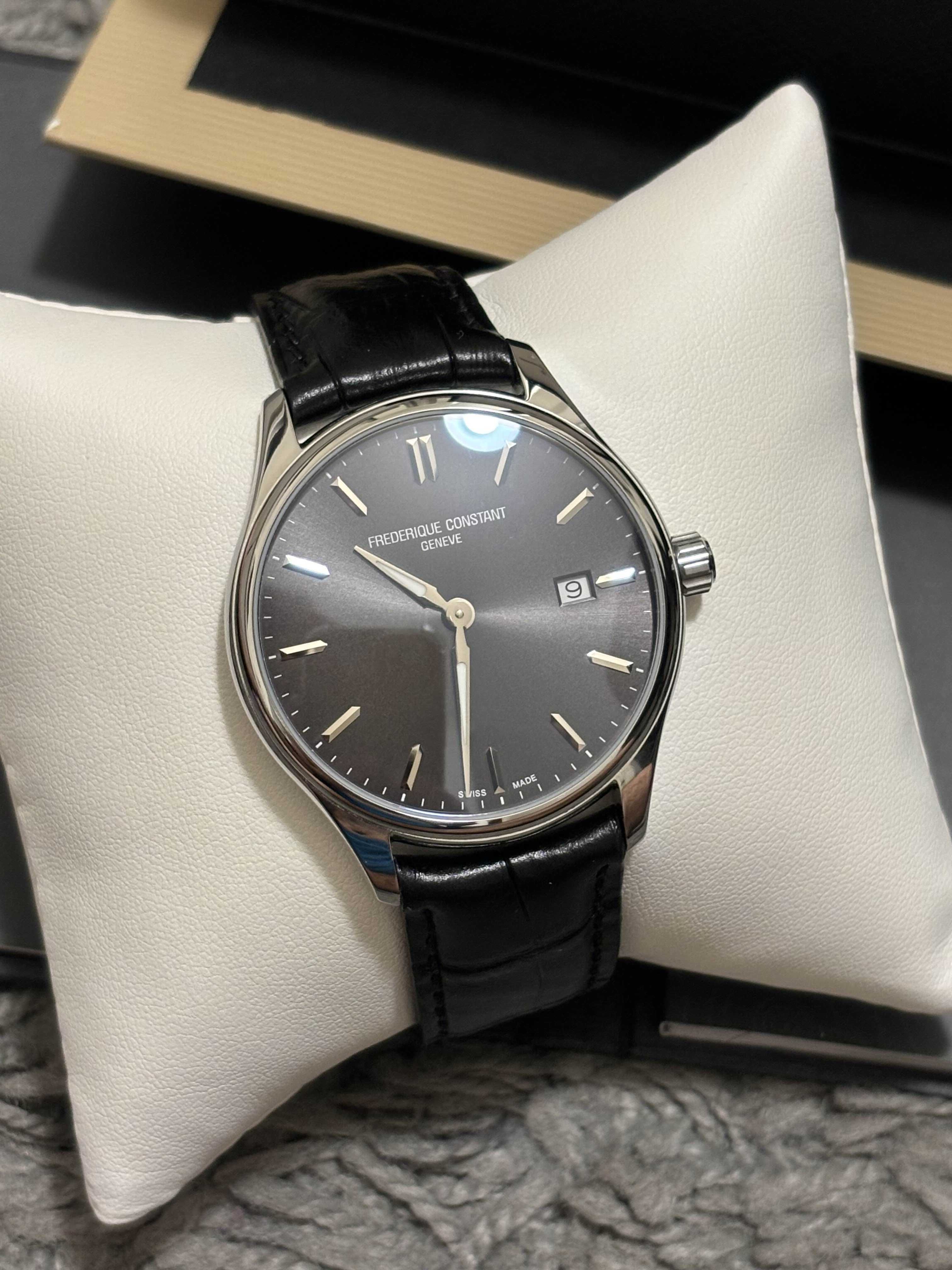 Relógio Luxo Frederique Constant Index Classic (Novo) - Full-Set